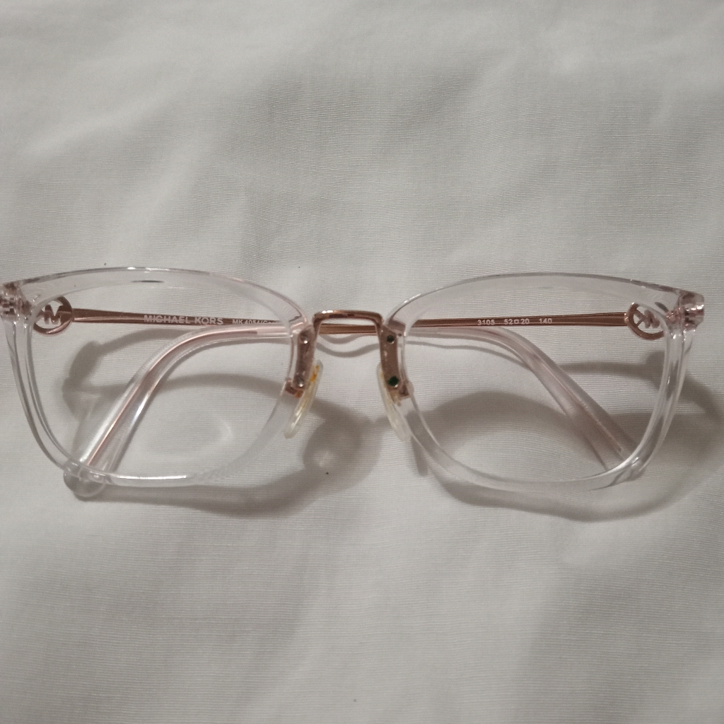 Michael Kors Transparent Clear Eyeglasses